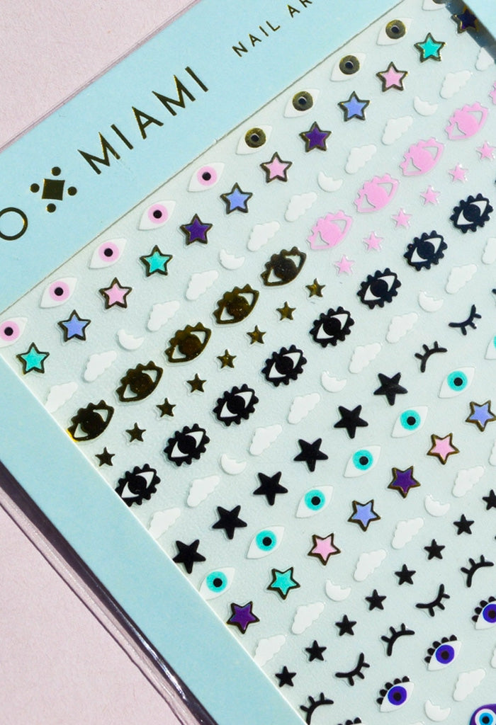 Deco Beauty Nail Art Stickers-Stars