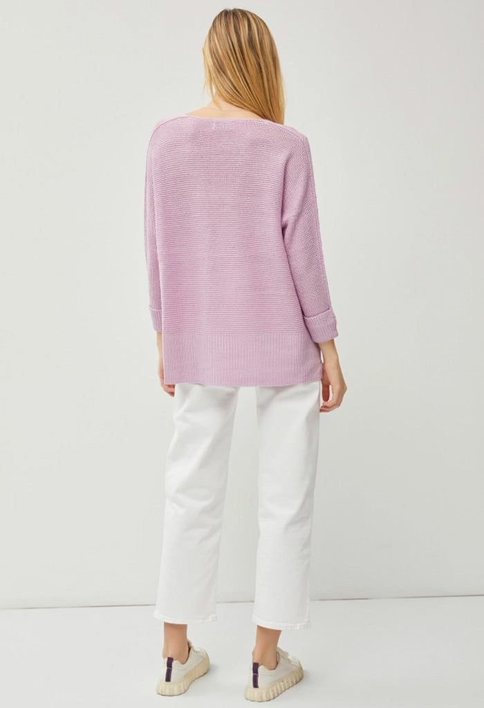 KK Bloom Yacht Club Sweater-Lilac