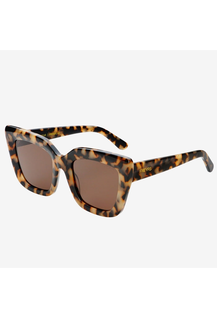 Freyrs Sunglasses Portofino Cat Eye Sunglasses-Tort
