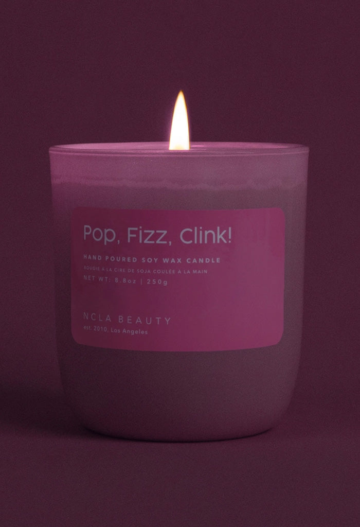 NCLA Beauty Pop Fizz Clink Candle