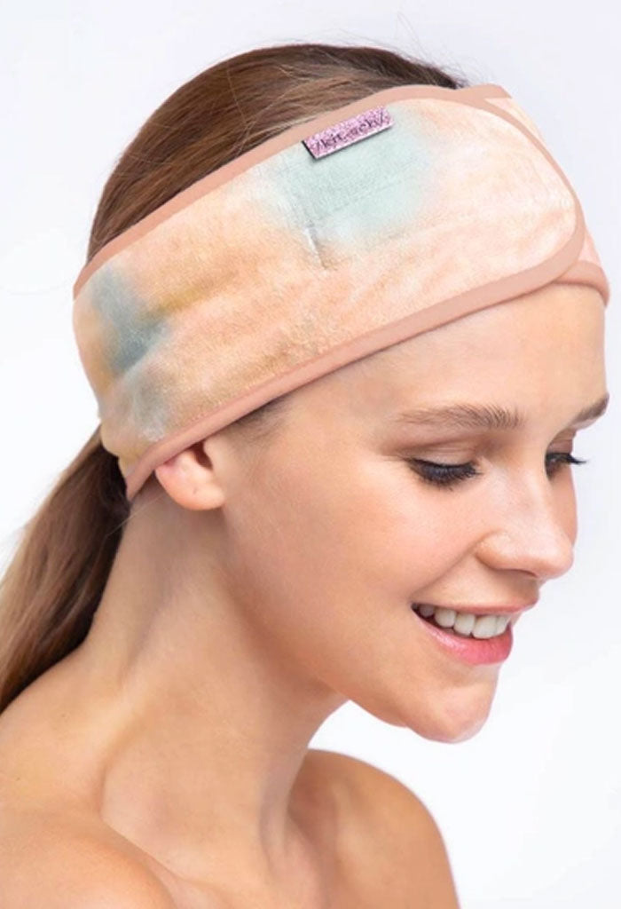 Kitsch Microfiber Spa Headband-Sunset Tie Dye