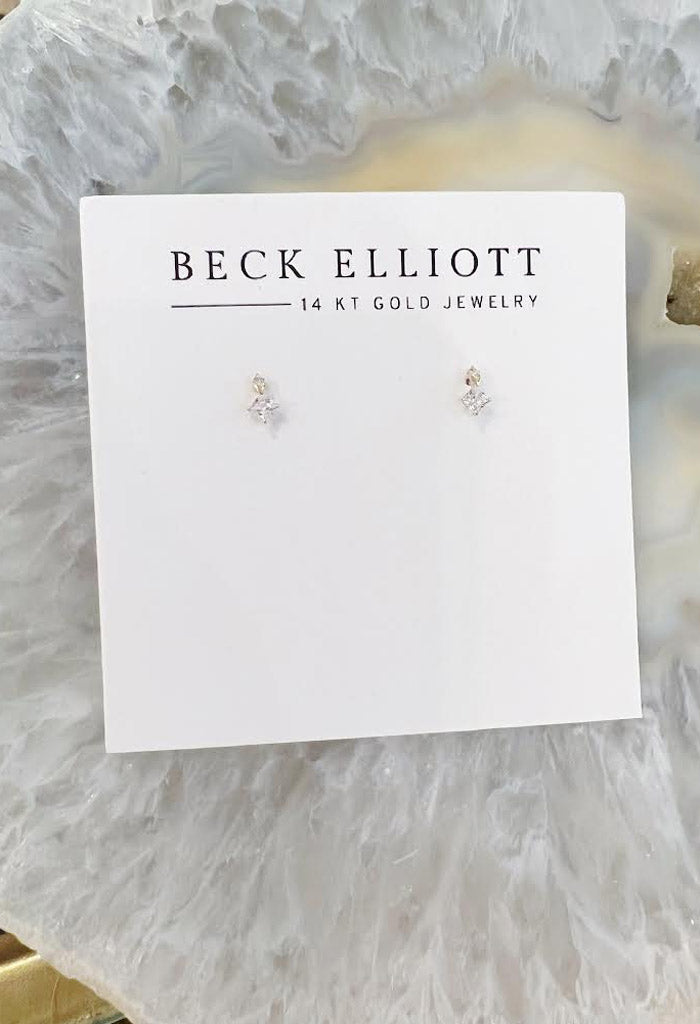 Beck Elliott Holly Studs 14K Gold