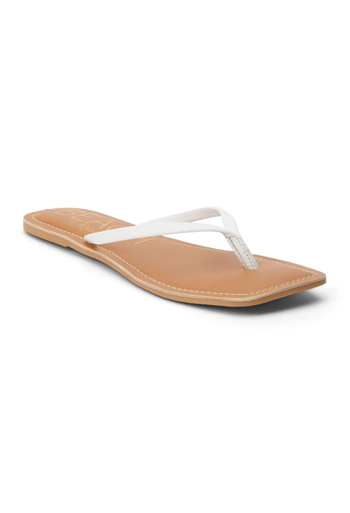 Matisse Bungalow Thong Sandal-White