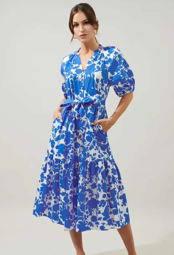 KK Bloom Marinelle Midi Dress