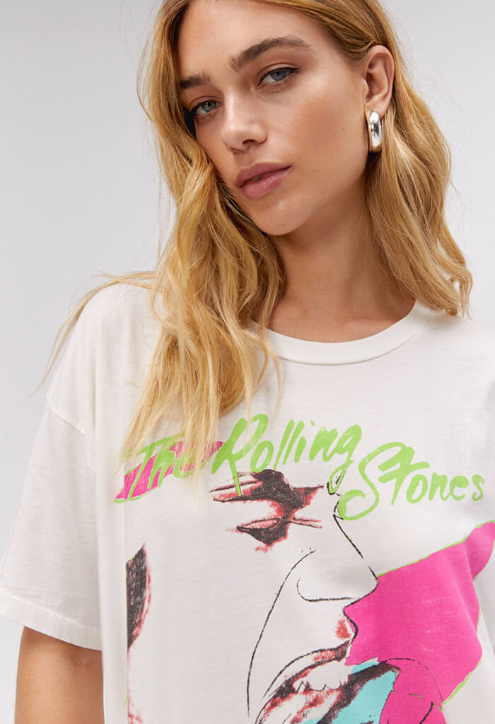 Daydreamer Rolling Stones Love You Live '77 Merch Tee