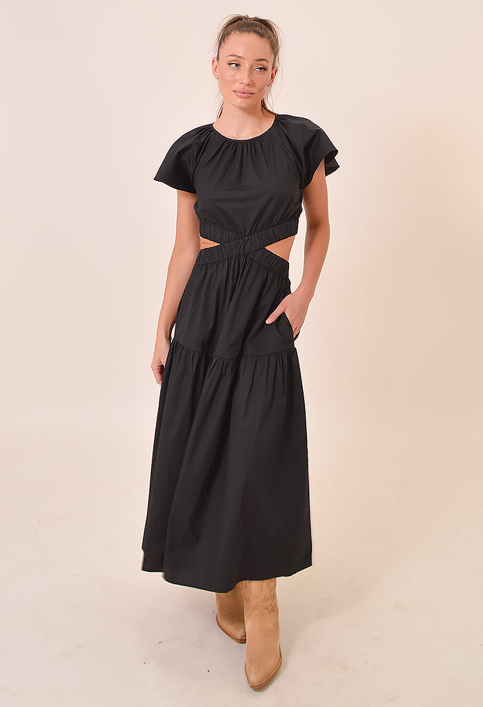 Minkpink Allegra Cutout Midi Dress