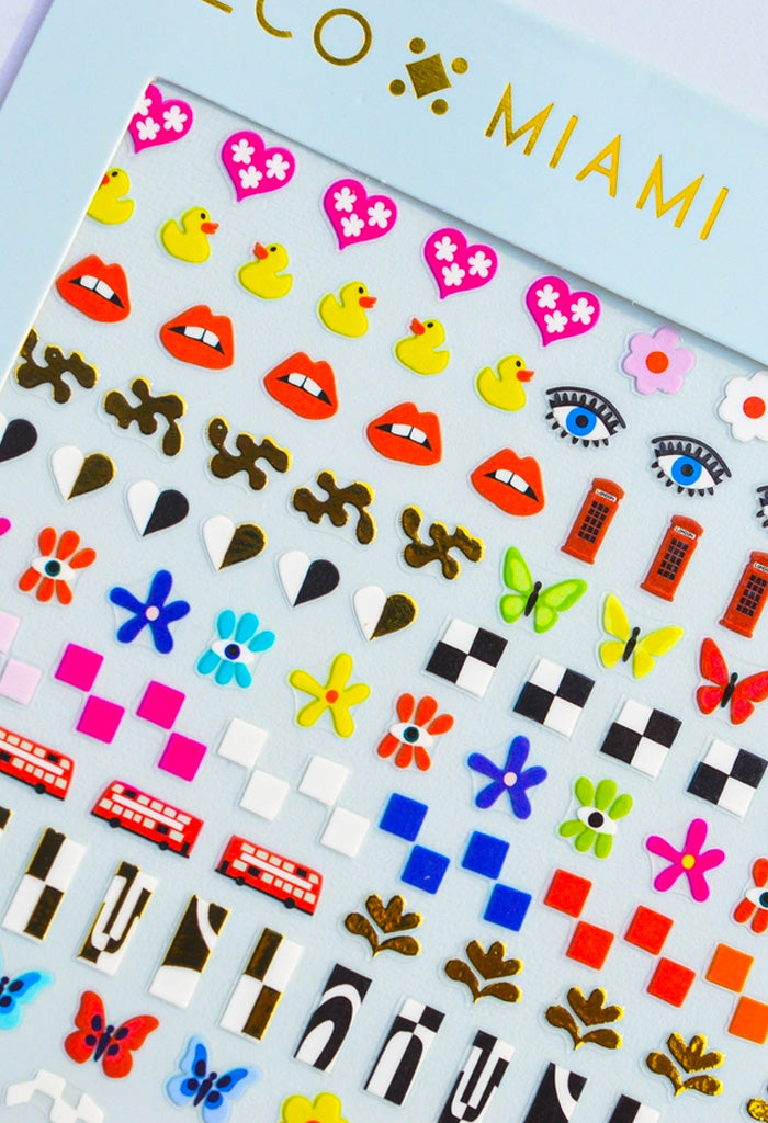 Deco Beauty Nail Art Stickers-Mod