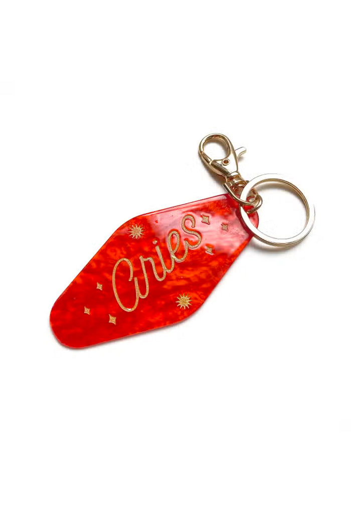 Have A Nice Day Motel Keychain-Aries