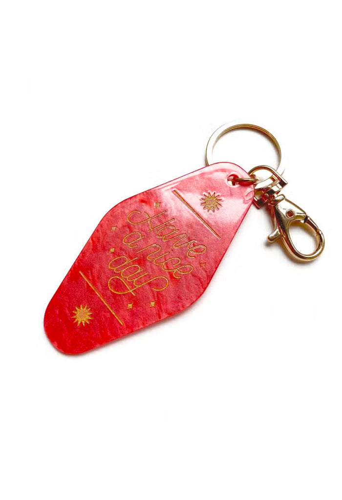 Have A Nice Day Motel Keychain-Aries