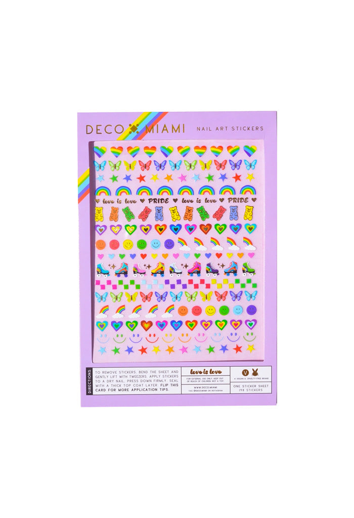 Deco Beauty Nail Art Stickers-Love is Love