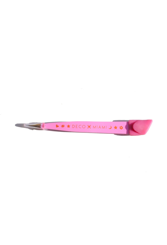 Deco Beauty Nail Art Tweezers-Pink