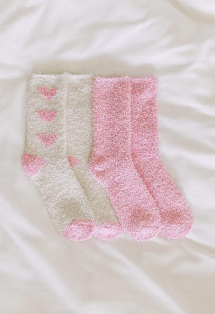 Z Supply 2-Pack Plush Lover Socks