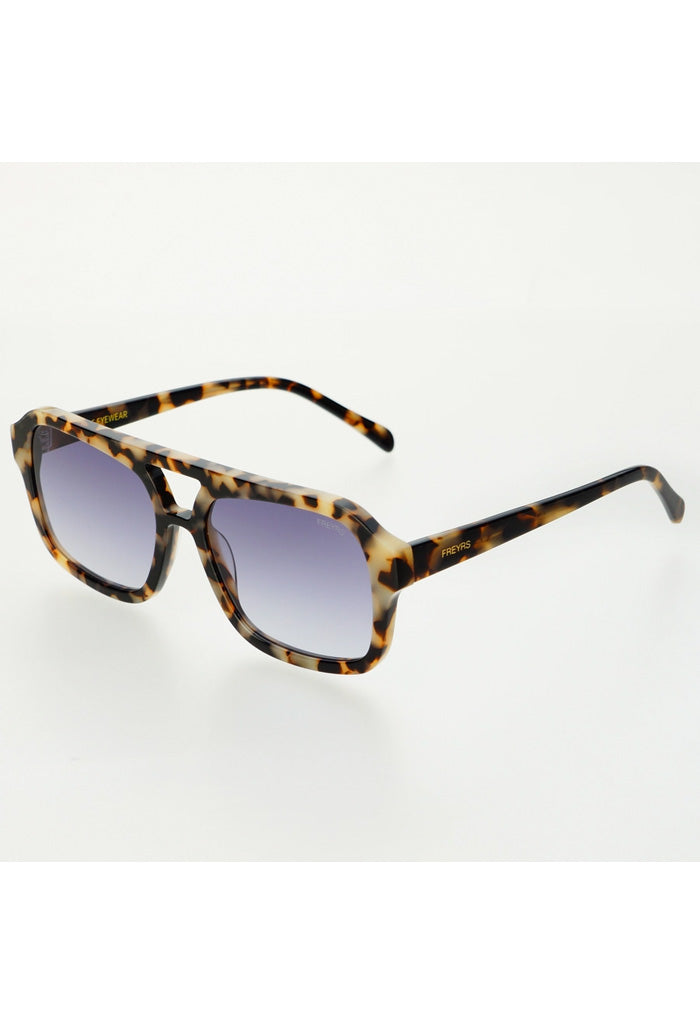 Freyrs Eyewear Havana Aviator Sunglasses
