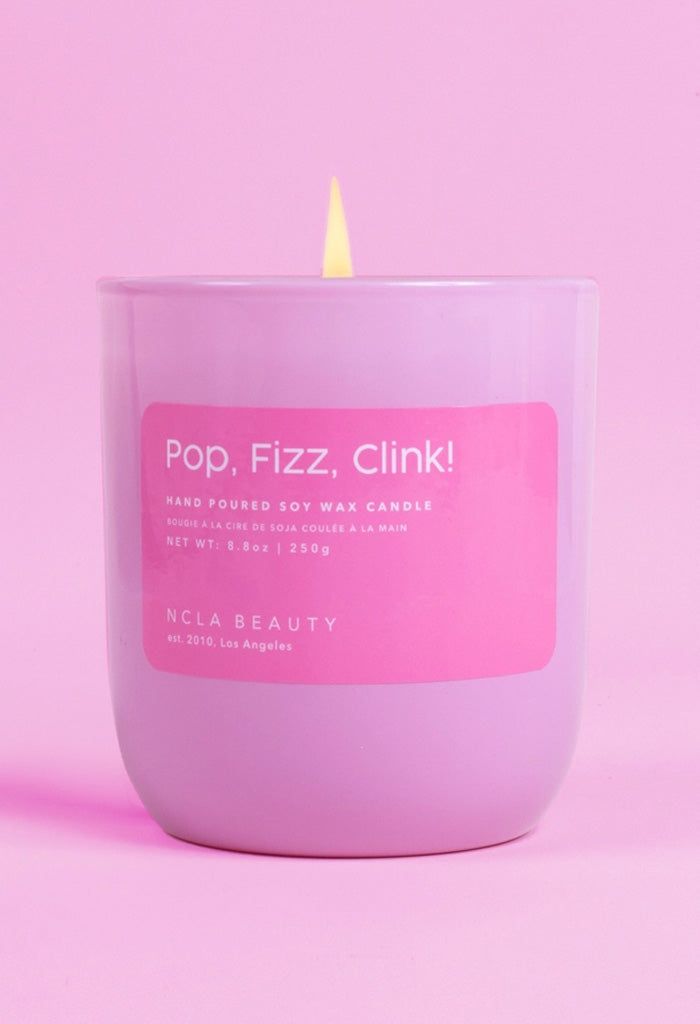 NCLA Beauty Pop Fizz Clink Candle