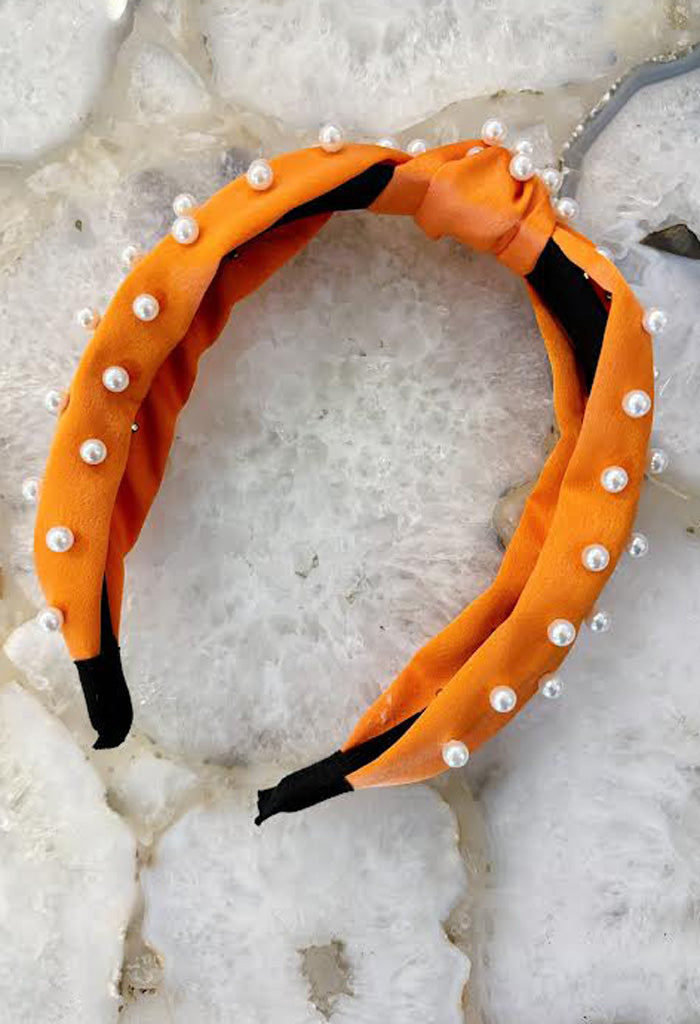KK Bloom Serena Headband-Orange