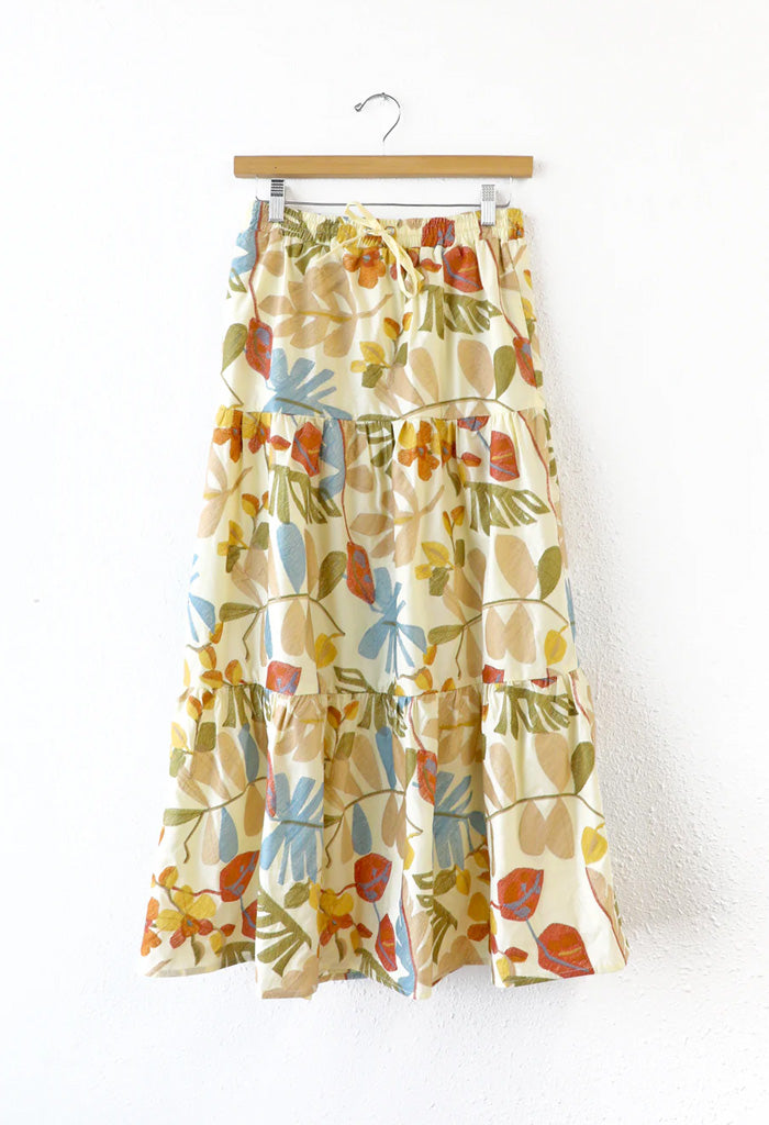 Greylin Grant Embroidered Midi Skirt