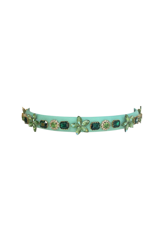 Gemelli Jewelry Pixie Headband-Teal
