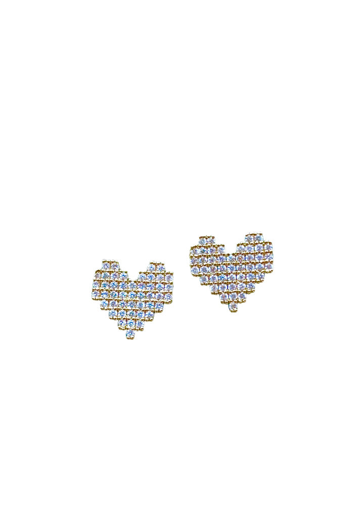 Gemelli Jewelry Multi Heart Stud