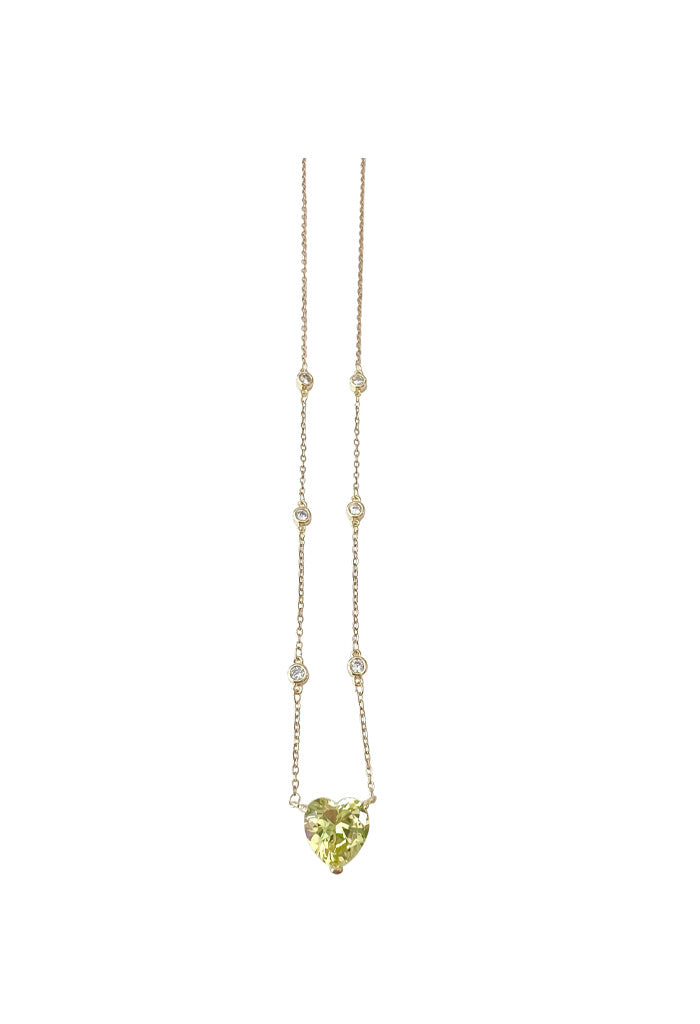Gemelli Jewelry Goldie Necklace-Yellow