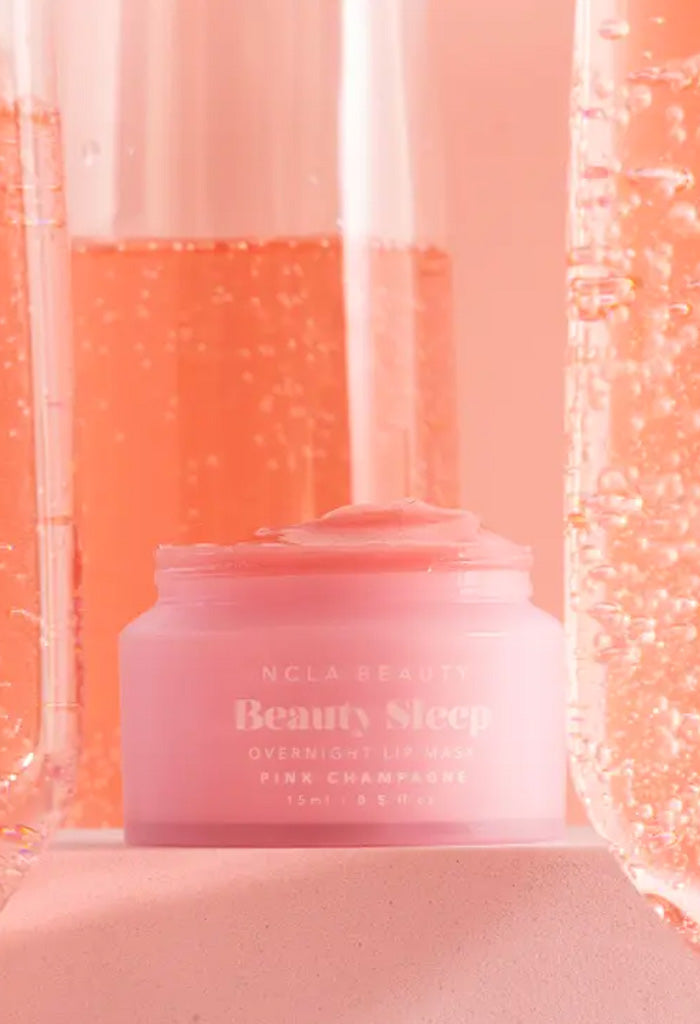NCLA Beauty Beauty Sleep Overnight Lip Mask-Pink Champagne