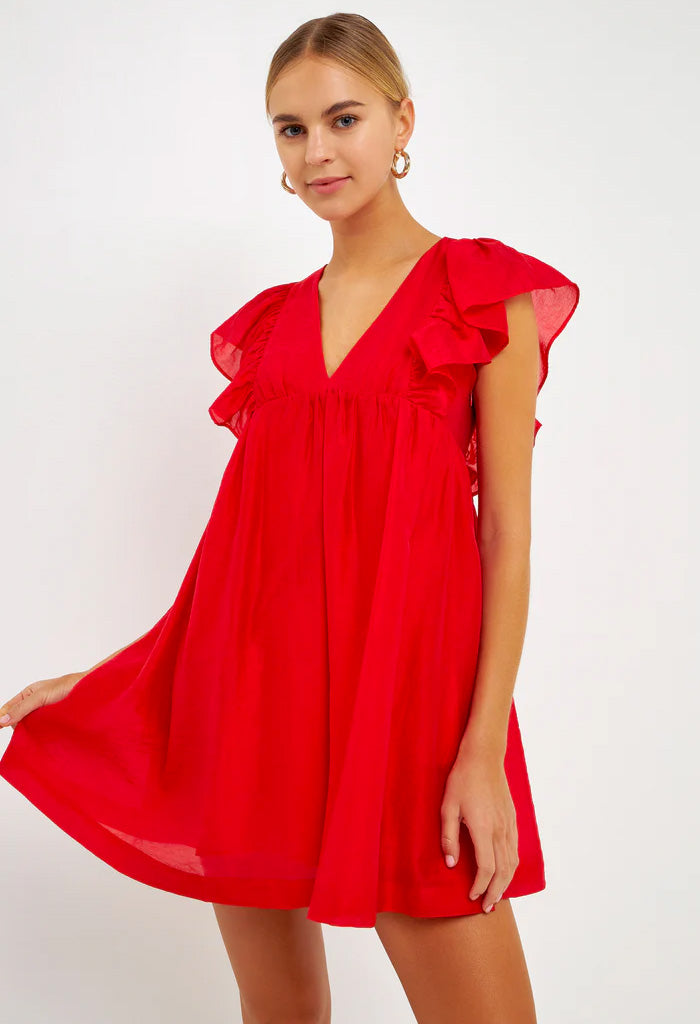 KK Bloom Rose Mini Dress