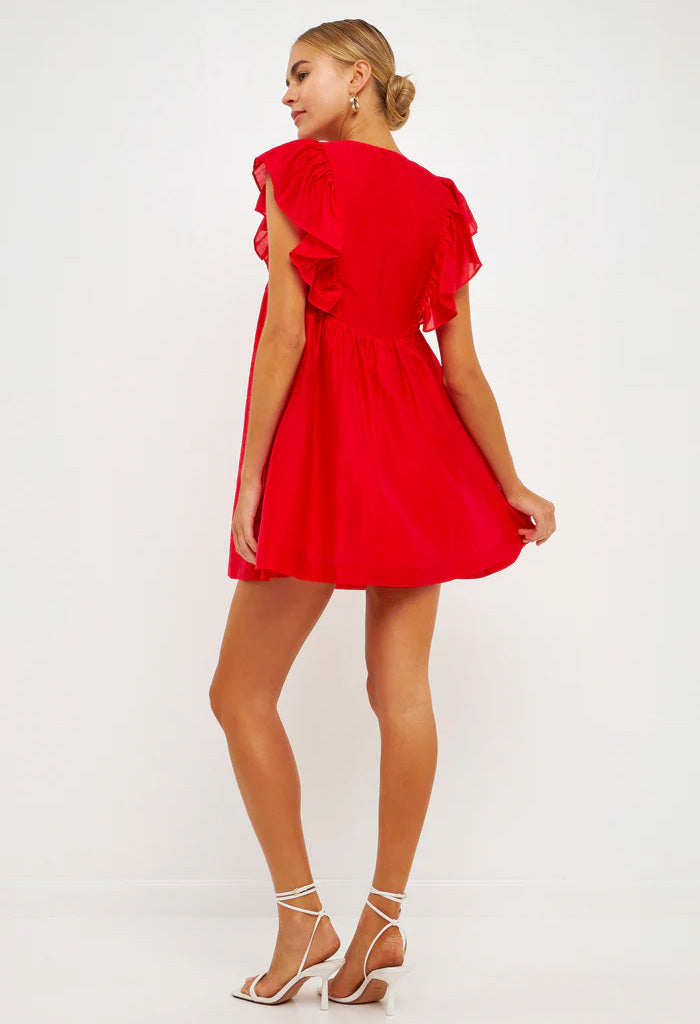 KK Bloom Rose Mini Dress