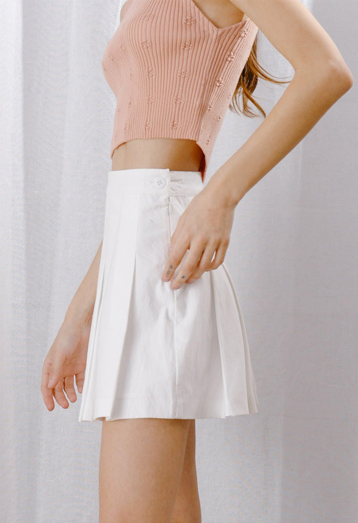 KK Bloom Heather Mini Skirt