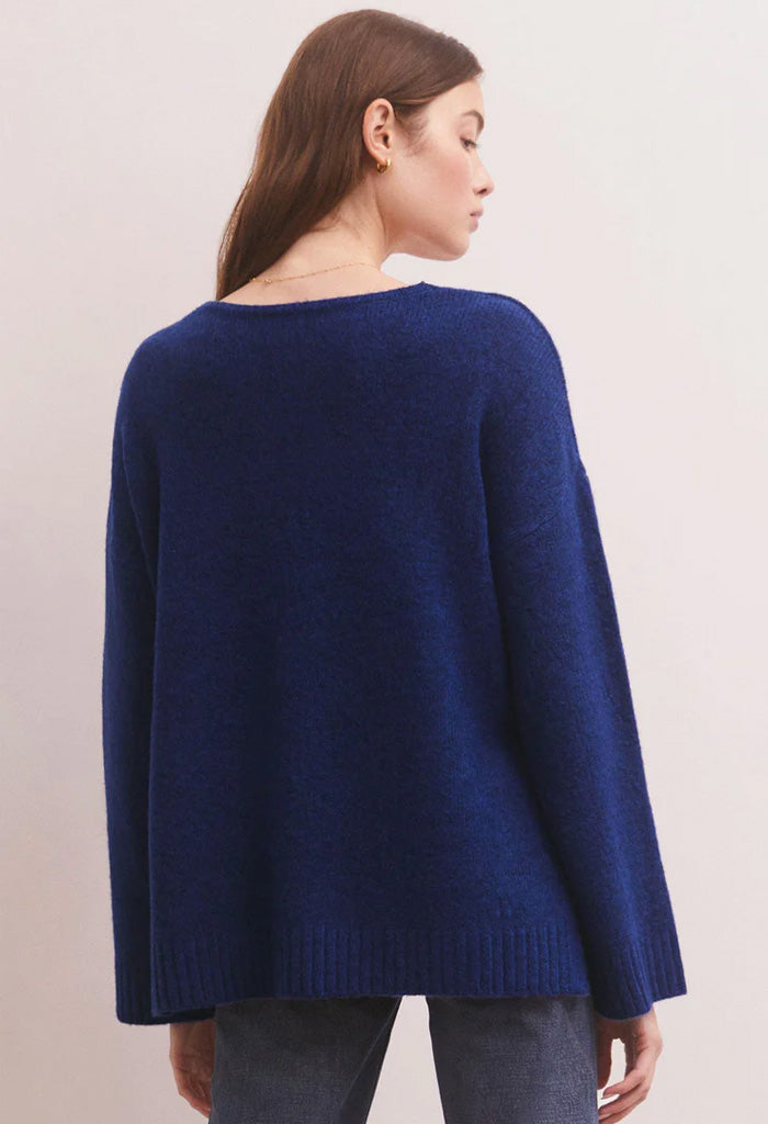 Z Supply Modern Sweater-Blue