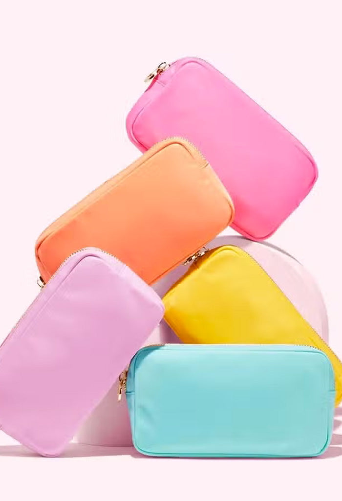 KK Bloom Ariel Cosmetic Bag-Neon Pink