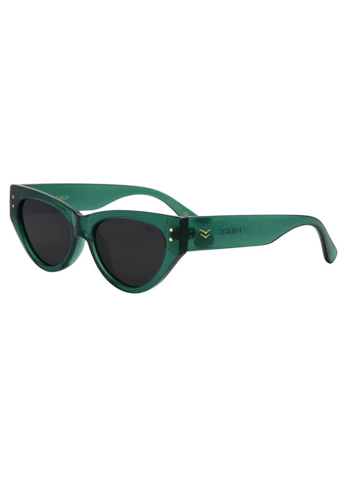 ISEA Carly Sunglasses - Hunter Green / Smoke