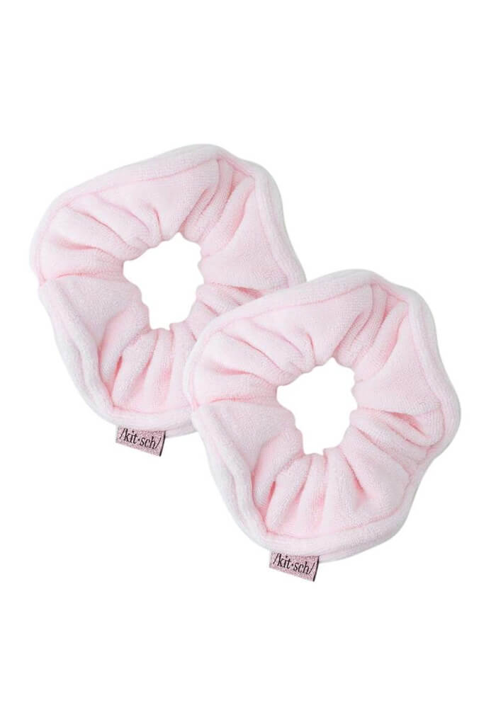 Kitsch Microfiber Towel Scrunchie-Blush