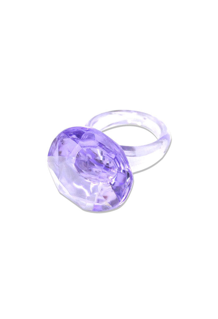 Girly Jewelry Ring Pop Ring Purple