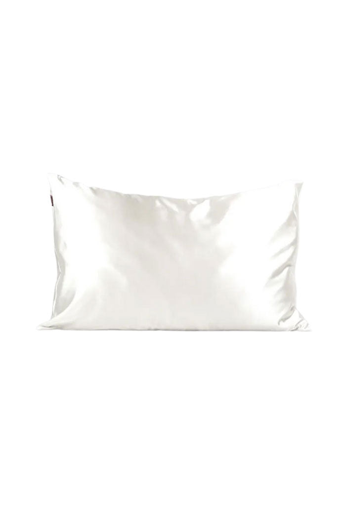 Kitsch Holiday Satin Pillowcase-Ivory