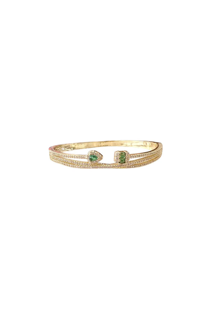 Gemelli Jewelry Cher Bracelet-Emerald