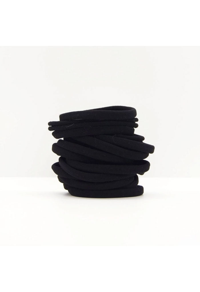 Kitsch Recycled Nylon Elastics 20pc Set-Black
