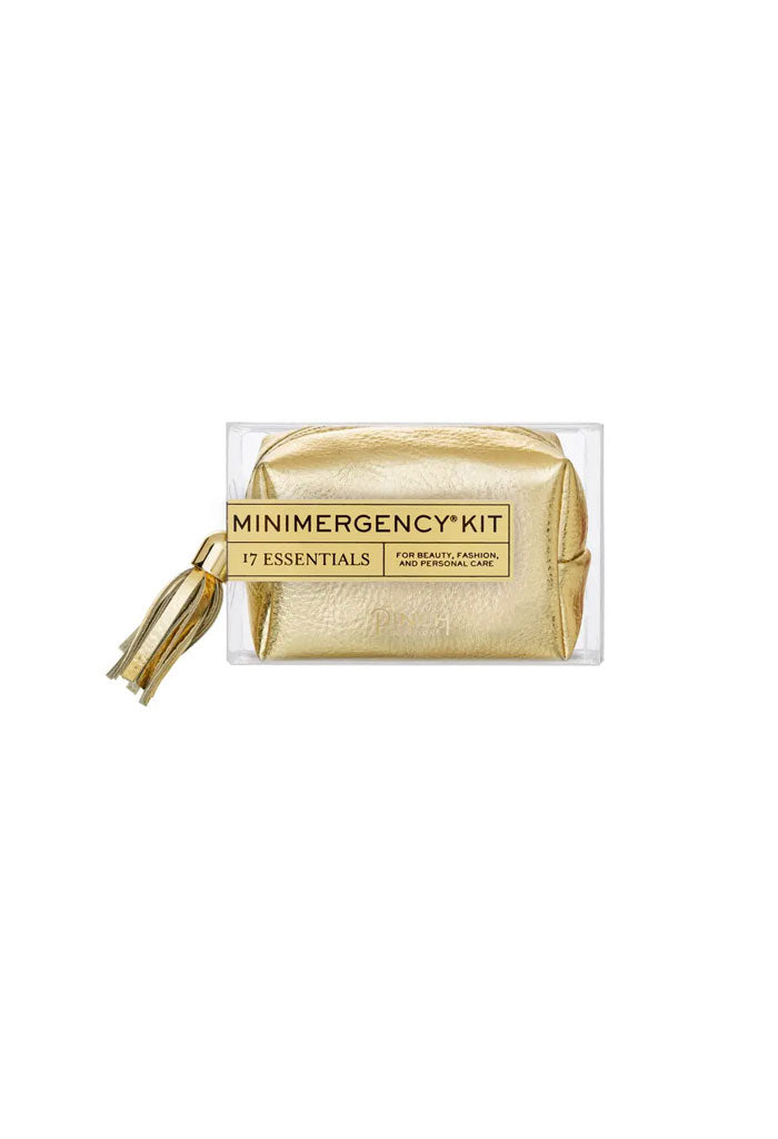Pinch Metallic Tassle Minimergency Kit-Gold