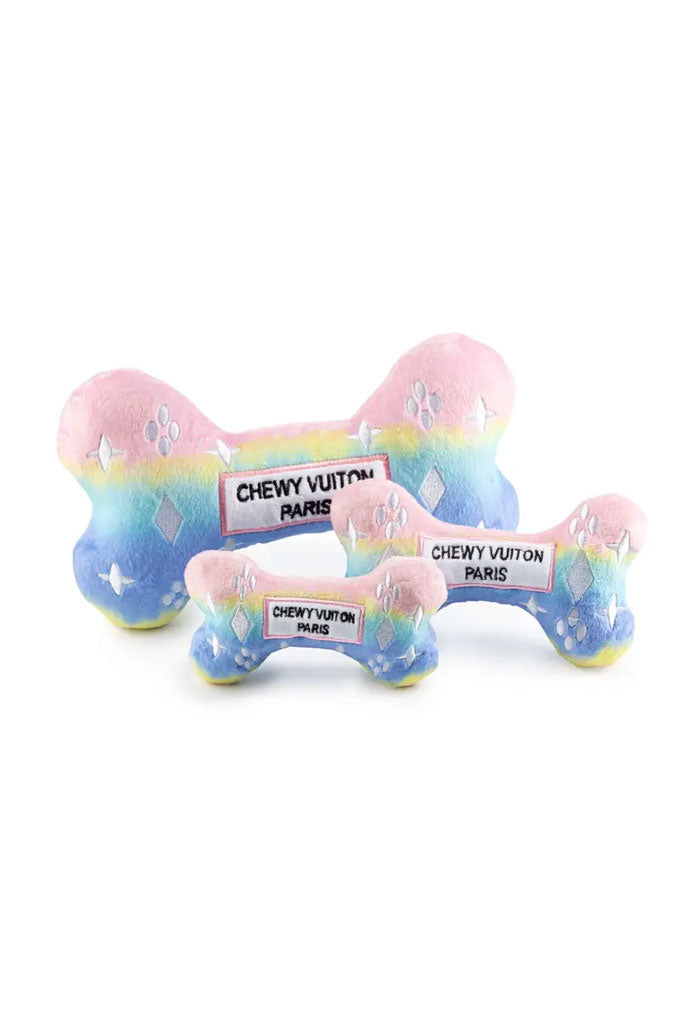 Haute Diggity Dog Pink Ombre Chewy Vuiton Bone-Small