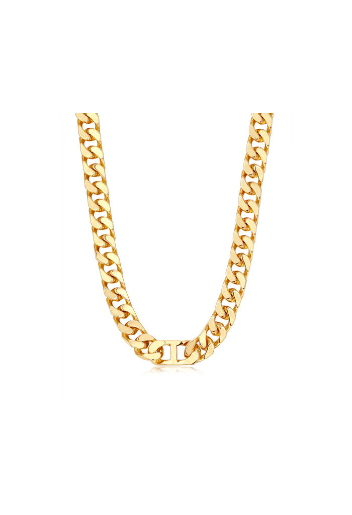 Luv AJ Kam Chunky Chain Necklace-Gold